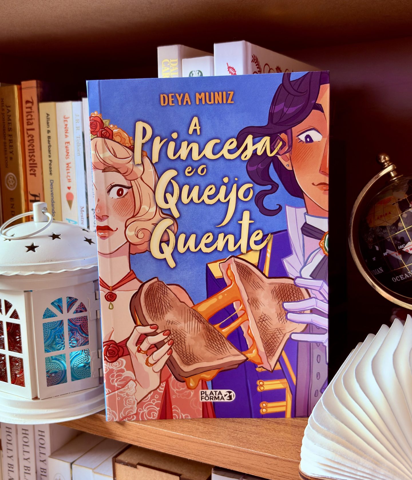 A Princesa e o Queijo Quente – Blog O Paraíso da Leitura